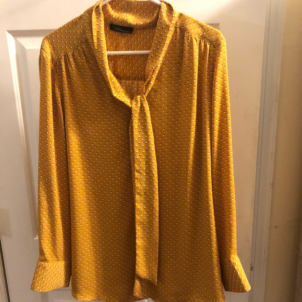 Long sleeve Blouse size large